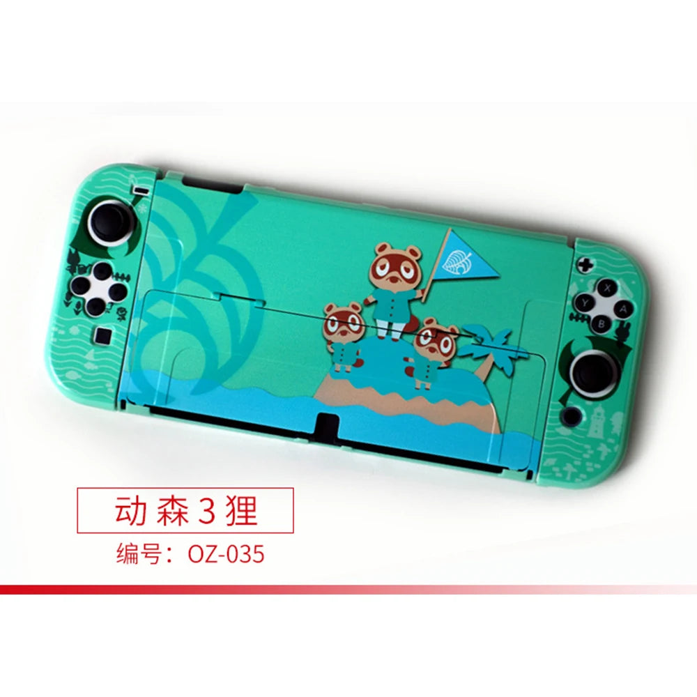 for Nintendo Switch OLED PC Hard Case Cover Skin Anti-scratch Protective Protector Shell Pouch Console JoyCon Game Accessories