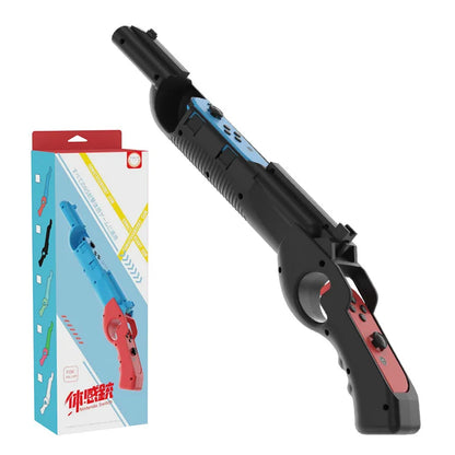 for Nintendo Switch Oled Shooting Game Gun Move Handle Butt Butt Ns Game Console Accessories Switch Gun To Increase Body Feel