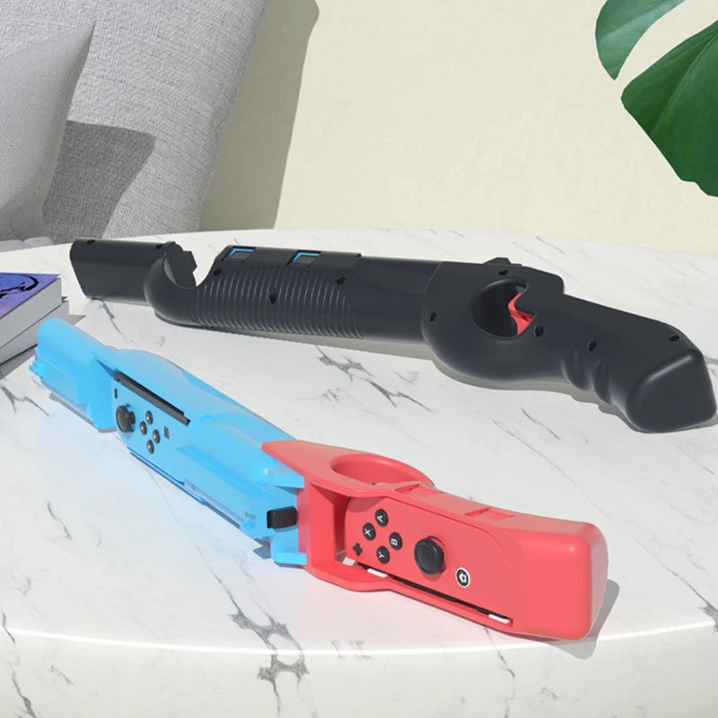 for Nintendo Switch Oled Shooting Game Gun Move Handle Butt Butt Ns Game Console Accessories Switch Gun To Increase Body Feel