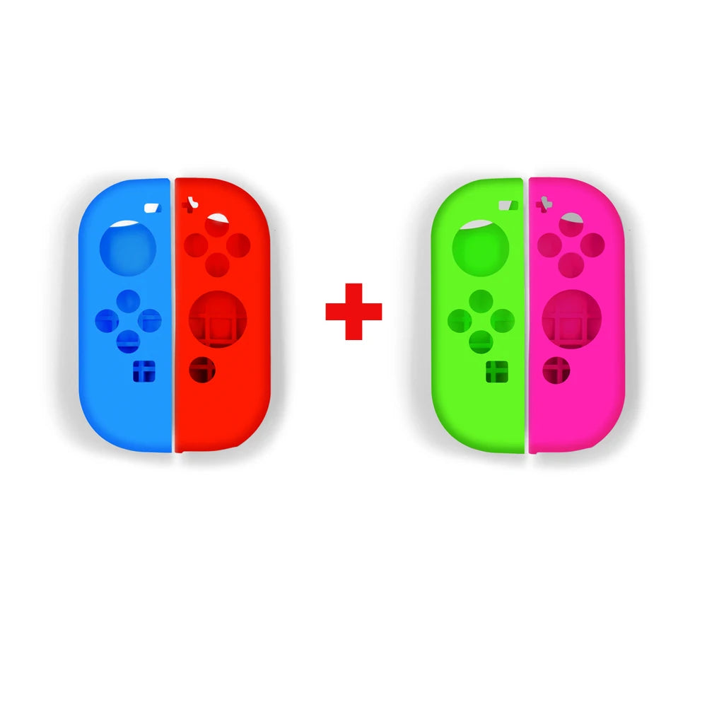 Switch Joycon Case Handle Silicone Case  Ns Switch Controller Protection  Nintendo Switch Oled Replacement Accessories