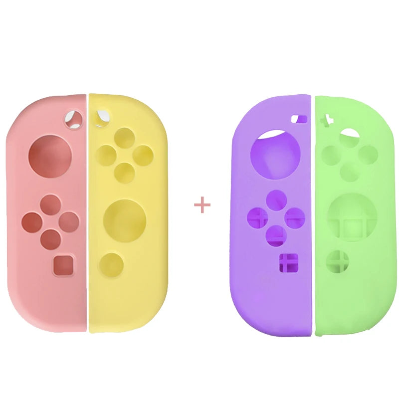 Switch Joycon Case Handle Silicone Case  Ns Switch Controller Protection  Nintendo Switch Oled Replacement Accessories