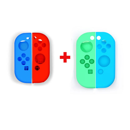 Switch Joycon Case Handle Silicone Case  Ns Switch Controller Protection  Nintendo Switch Oled Replacement Accessories