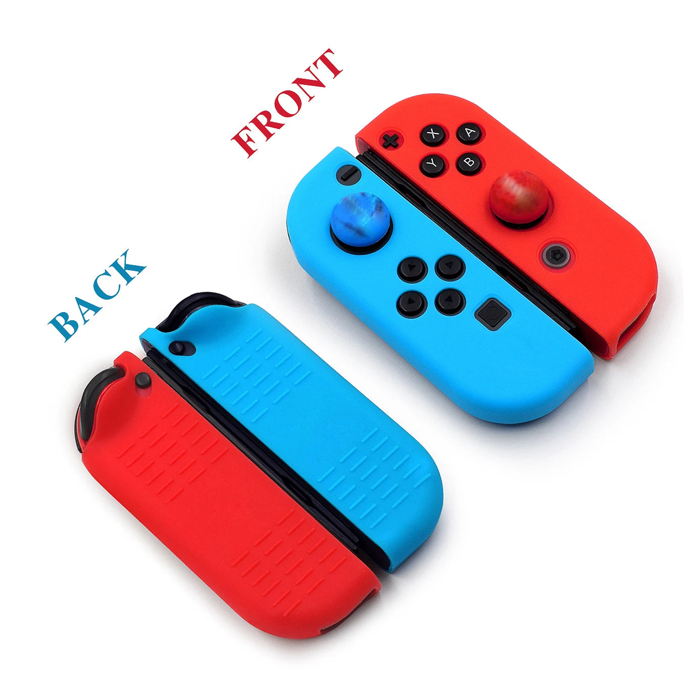 Switch Joycon Case Handle Silicone Case  Ns Switch Controller Protection  Nintendo Switch Oled Replacement Accessories