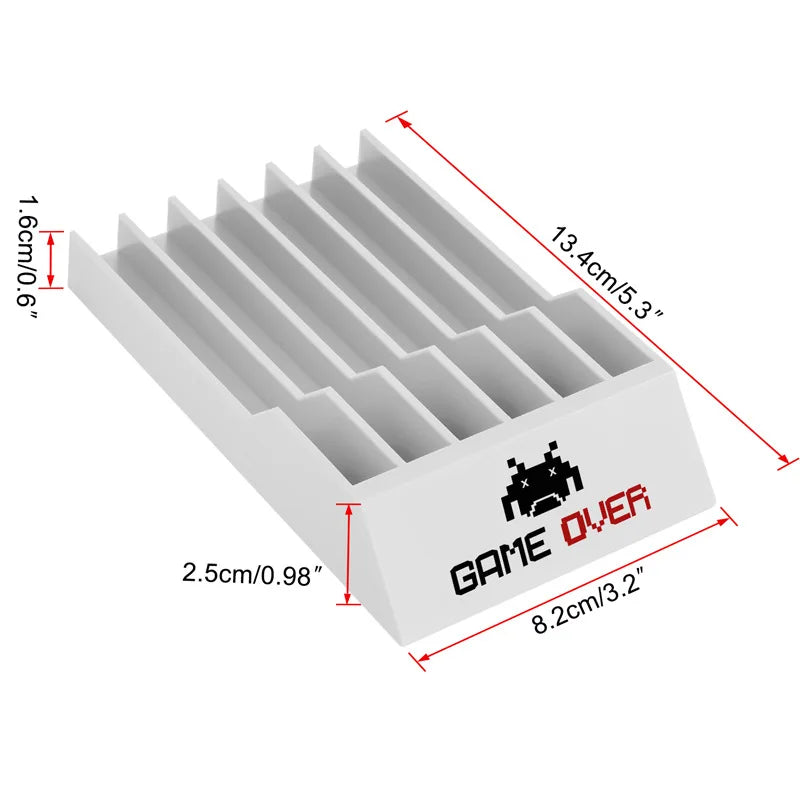 for nintendo Switch OLED cassette storage rack game card disc display box card holder Game Switch Lite holder game accessories