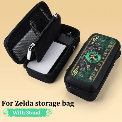 for zelda Switch OLED Handheld Storage Bag Protective Travel Pouch Carrying Case Scarlet and Violet for NS Nintendo Switch