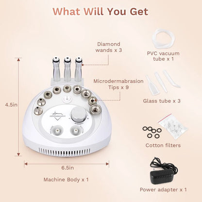 PC mychway Diamond Facial Peeling Machine Home Use Professional Microdermab