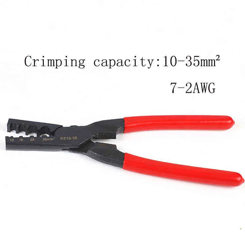 New Small Crimper Pliers 0.25-35mm Germany Style Electrical Bootlace Termin