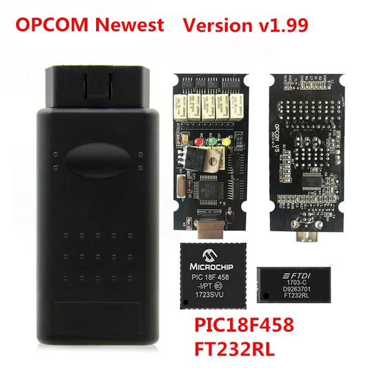 V1.95 OPCOM V1.59 1.65 OP COM V1.70 V1.78 Tool For Opel OBD2 OP-COM High Sp