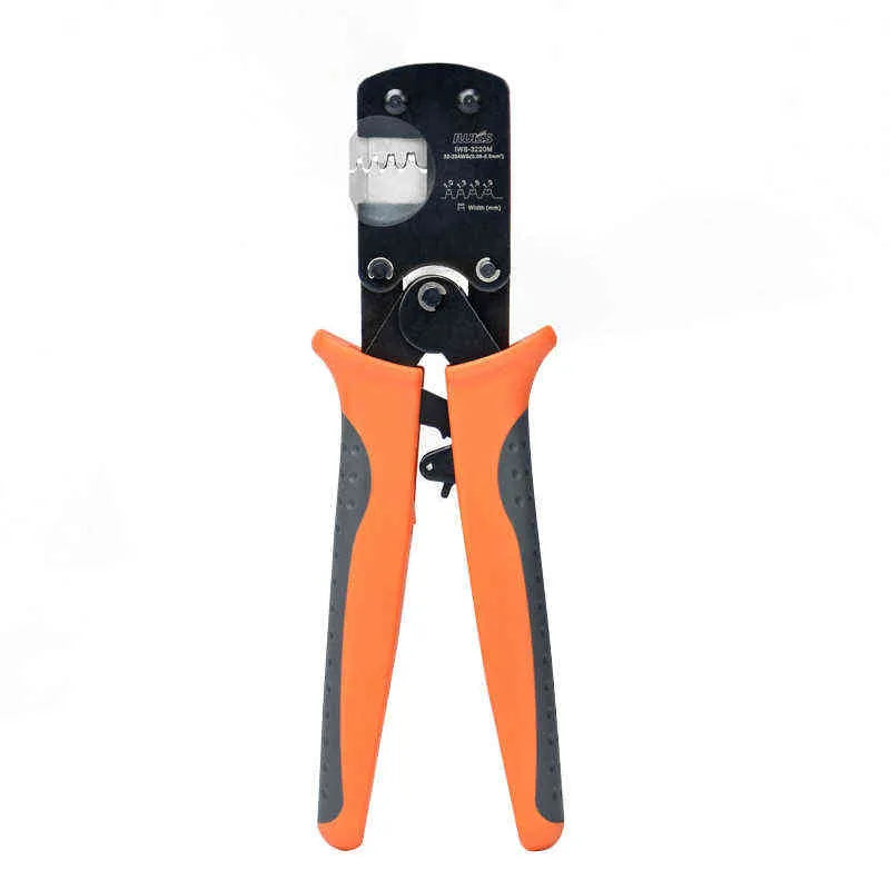 New IWISS IWS-3220 Ratchet Crimping Plier Hand Crimper Tools for Narrow-Pit