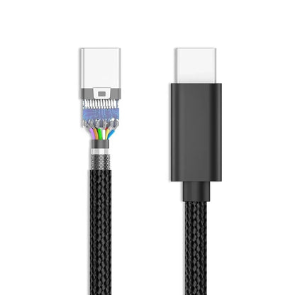 PD Type C Cable USB 3.1 20V/5A E-mark Chip Fast Charging C to C Cables for