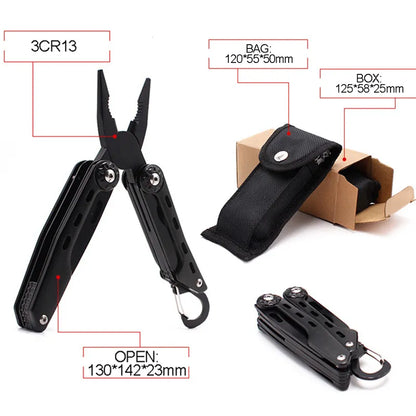 New KALAIDUN Pliers Multitool Wire Stripper Crimping Tool Cable Cutter Fold