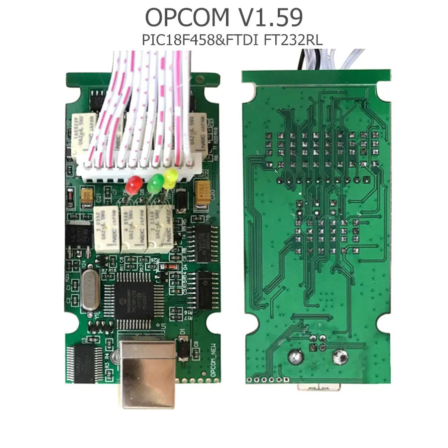 V1.95 OPCOM V1.59 1.65 OP COM V1.70 V1.78 Tool For Opel OBD2 OP-COM High Sp