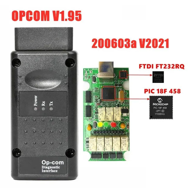 V1.95 OPCOM V1.59 1.65 OP COM V1.70 V1.78 Tool For Opel OBD2 OP-COM High Sp