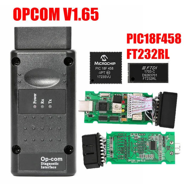 V1.95 OPCOM V1.59 1.65 OP COM V1.70 V1.78 Tool For Opel OBD2 OP-COM High Sp