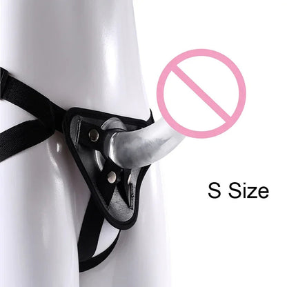 Gtooza's Strap-on Realistic  Pants  Men Double s With Rings Man Strapon Harness Belt Adult Games Sex Toys Dropshipping gtooza.com