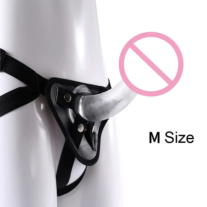 Gtooza's Strap-on Realistic  Pants  Men Double s With Rings Man Strapon Harness Belt Adult Games Sex Toys Dropshipping gtooza.com