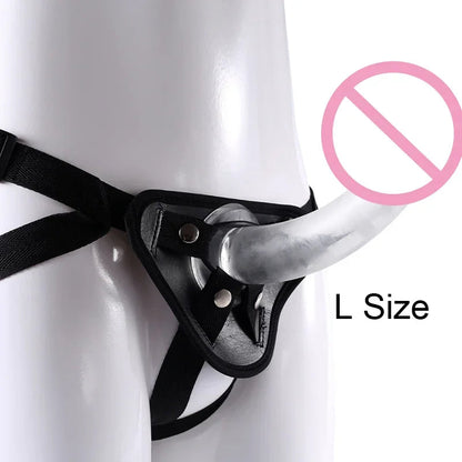 Gtooza's Strap-on Realistic  Pants  Men Double s With Rings Man Strapon Harness Belt Adult Games Sex Toys Dropshipping gtooza.com