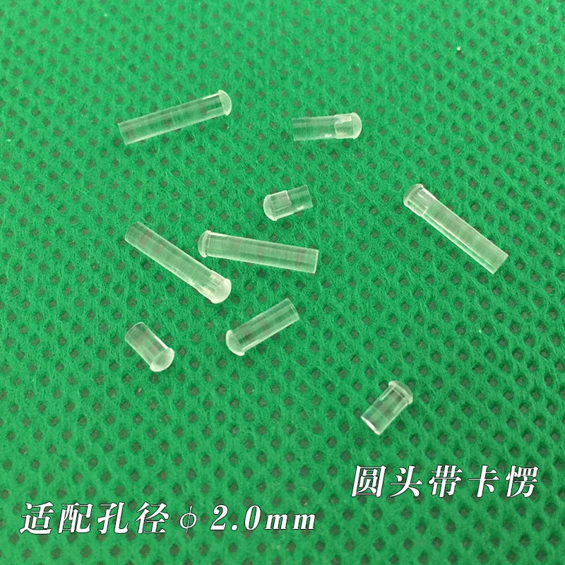 Gtooza_transparent light guide rods 2.0mm diameter round head card patch patch light guide F2led indicator LED light guide lamp beads gtooza.com