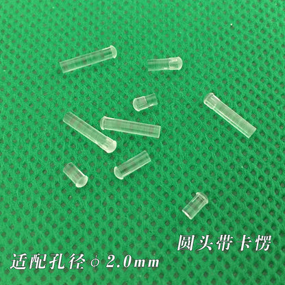 Gtooza_transparent light guide rods 2.0mm diameter round head card patch patch light guide F2led indicator LED light guide lamp beads gtooza.com