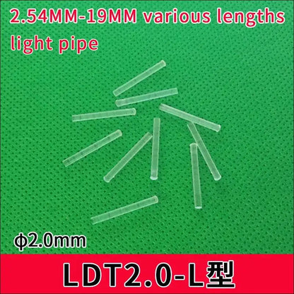 Gtooza_transparent light guide rods 2.0mm diameter round head card patch patch light guide F2led indicator LED light guide lamp beads gtooza.com