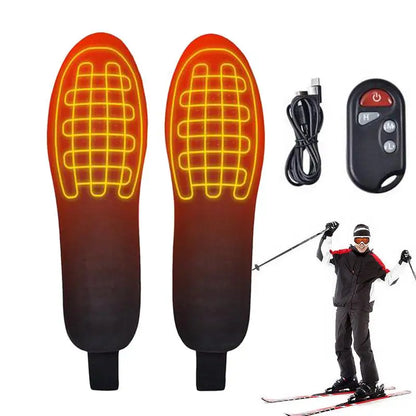 PC winter Heated Insoles Battery Rechargeable Heating Insoles Heated Insole